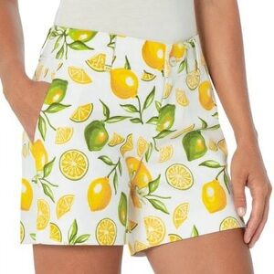 Isaac Mizrahi Lemon Lime Shorts 🍋 🍋‍🟩